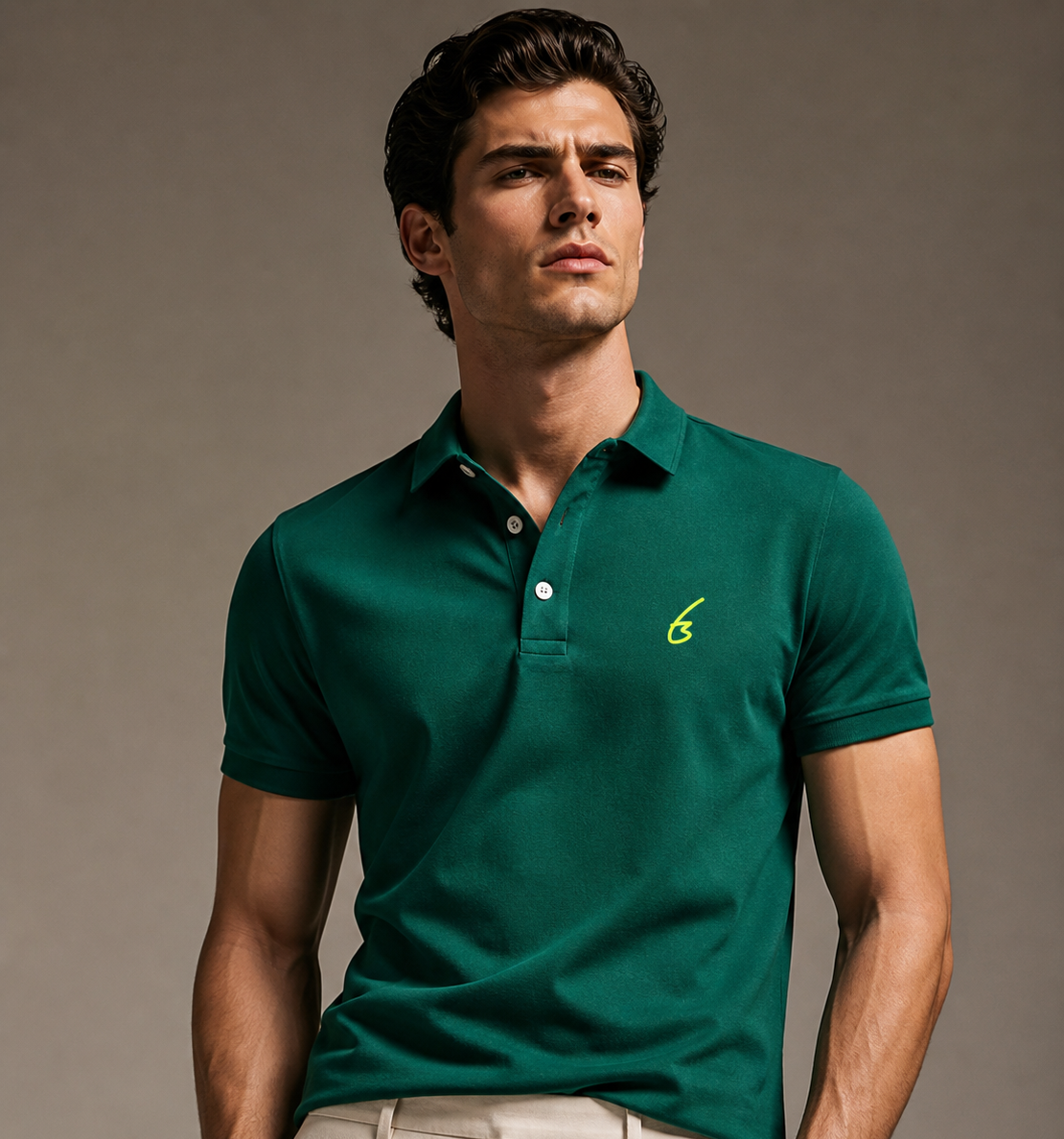 Zyn Polo T-Shirt Bottle Green